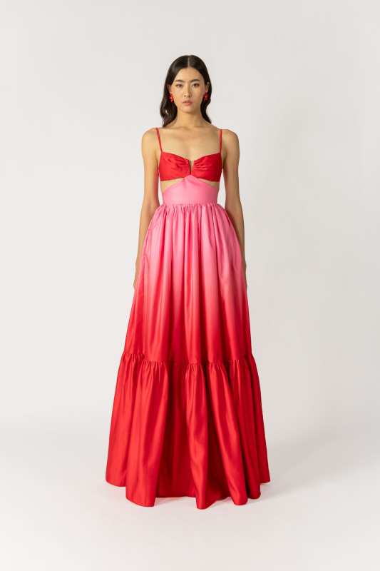 Nova Satin Gown